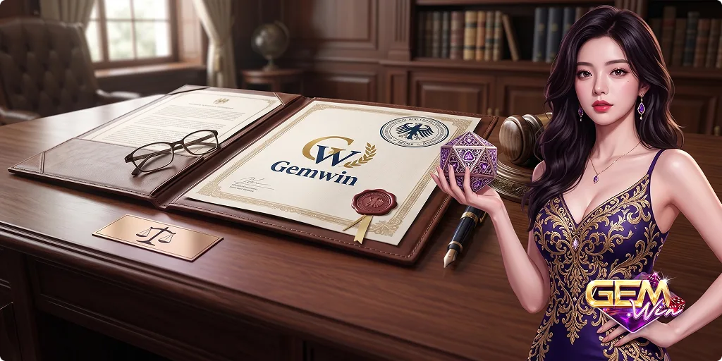 Bản quyền thương hiệu Gemwin được bảo hộ pháp lý bởi EUIPO